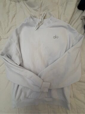 ALO Yoga Women's Crewneck Sweatshirt - White